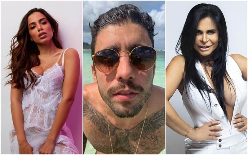 Após polêmicas envolvendo o novo namoro de Anitta com Pedro Scooby, Gretchen briga com público Após polêmicas envolvendo o novo namoro de Anitta com Pedro Scooby, Gretchen briga com público