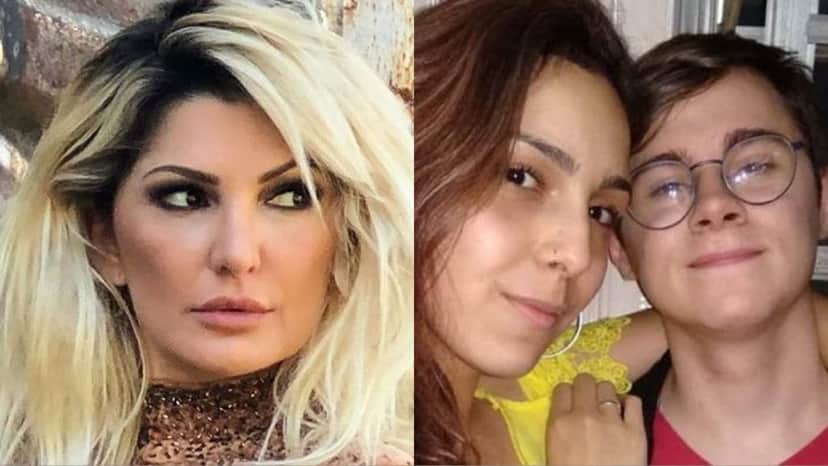 A youtuber, Antonia Fontenelle faz comentário sobre luto de namorada do ator Rafael Miguel (Montagem: TV Foco) A youtuber, Antonia Fontenelle faz comentário sobre luto de namorada do ator Rafael Miguel (Montagem: TV Foco)