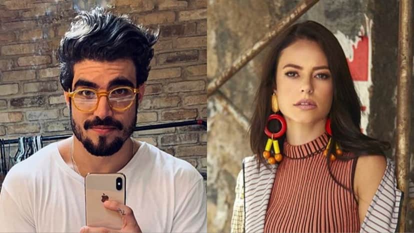 Os atores Caio Castro e Paolla Oliveira nos bastidores de A Dona do Pedaço (Imagem: instagram) Os atores Caio Castro e Paolla Oliveira nos bastidores de A Dona do Pedaço (Imagem: instagram)