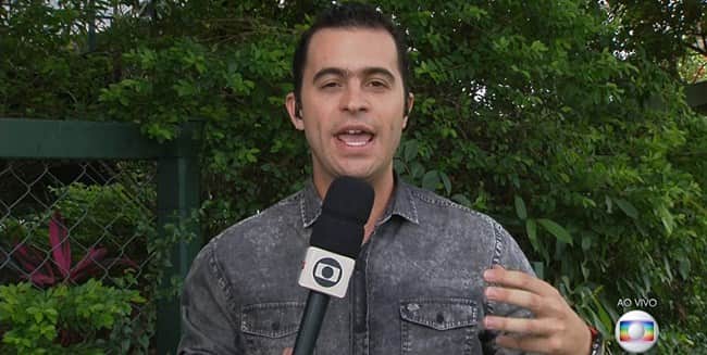 Repórter Guilherme Pereira (Foto: Reprodução/TV Globo) Repórter Guilherme Pereira (Foto: Reprodução/TV Globo)