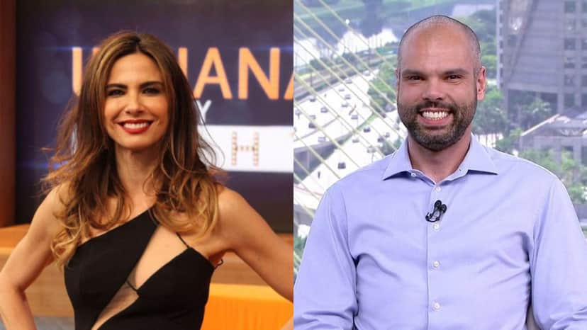 Luciana Gimenez e Bruno Covas (Foto: Divulgação/TV Globo/RedeTV! - Montagem/TV Foco) Luciana Gimenez e Bruno Covas (Foto: Divulgação/TV Globo/RedeTV! - Montagem/TV Foco)