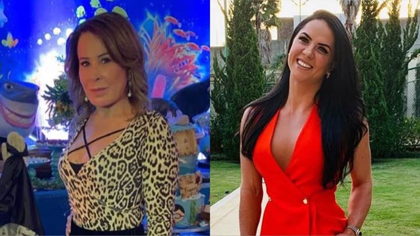 Zilu Camargo e Graciele Lacerda, atual noiva de Zezé Di Camargo (Montagem/TV Foco) Zilu Camargo e Graciele Lacerda, atual noiva de Zezé Di Camargo (Montagem/TV Foco)