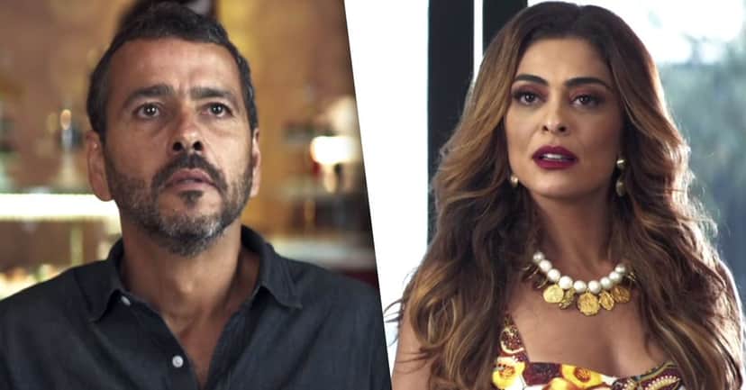 Maria da Paz e Amadeu terão briga feia em A Dona do Pedaço (Foto: Montagem) Maria da Paz e Amadeu terão briga feia em A Dona do Pedaço (Foto: Montagem)