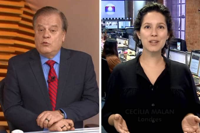 O jornalista da Globo, Chico Pinheiro revela que é primo de Cecília Malan, no Bom Dia Brasil (Foto: Reprodução) O jornalista da Globo, Chico Pinheiro revela que é primo de Cecília Malan, no Bom Dia Brasil (Foto: Reprodução)