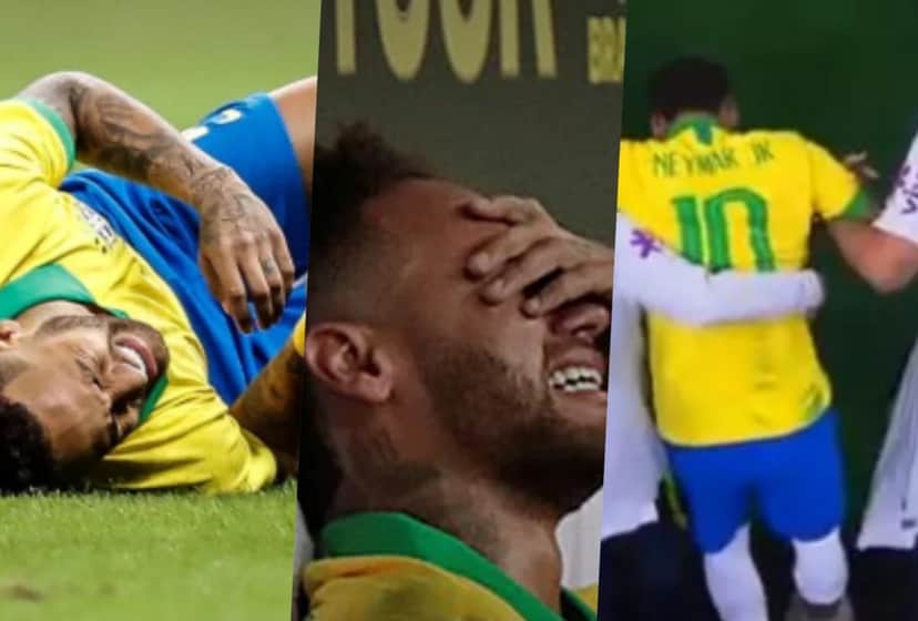 Neymar enfrenta maldição com acusação de estupro e cirurgia às pressas Neymar enfrenta maldição com acusação de estupro e cirurgia às pressas