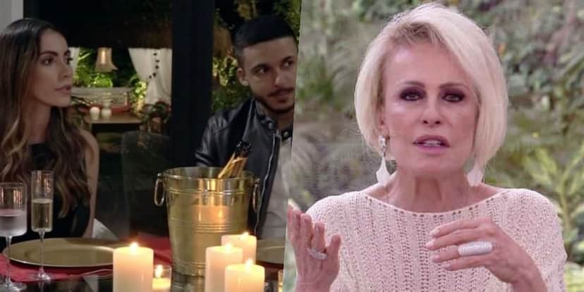 Ana Maria Braga fez surpresa para casal, mas namorada não gostou e foi detonada Ana Maria Braga fez surpresa para casal, mas namorada não gostou e foi detonada