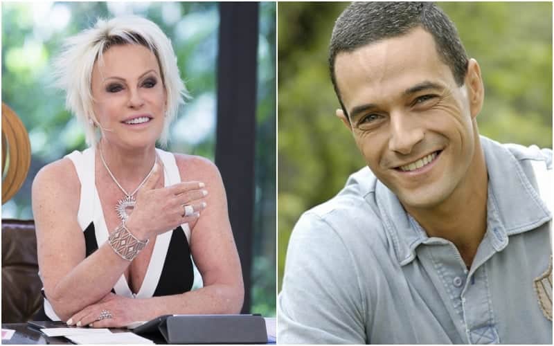 Apresentadora do Mais Você, da Globo, Ana Maria Braga constrange jornalista, Fabricio Battaglini ao vivo (Montagem TV Foco) Apresentadora do Mais Você, da Globo, Ana Maria Braga constrange jornalista, Fabricio Battaglini ao vivo (Montagem TV Foco)