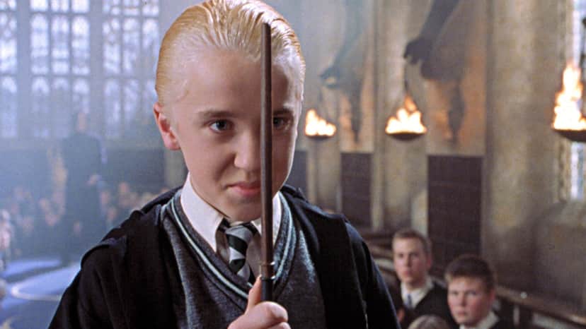 Ator Tom Felton em Harry Potter (Foto: Reprodução) Ator Tom Felton em Harry Potter (Foto: Reprodução)