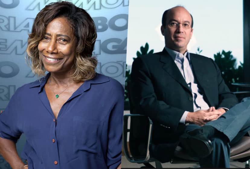 Glória Maria já teve longo relacionamento com José Roberto Marinho, herdeiro da Globo Glória Maria já teve longo relacionamento com José Roberto Marinho, herdeiro da Globo