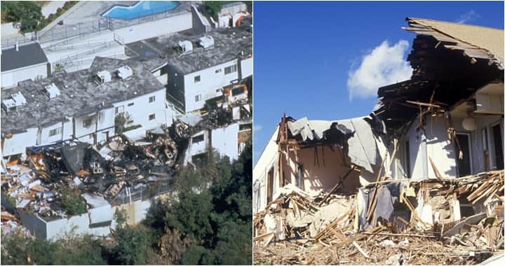 Alguns estragos provocado pelo terremoto em Los Angeles. (Foto: Montagem/Reprodução) Alguns estragos provocado pelo terremoto em Los Angeles. (Foto: Montagem/Reprodução)