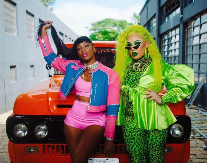 Iza é a parceira de crime de Gloria Groove clipe de Yoyo Iza é a parceira de crime de Gloria Groove clipe de Yoyo