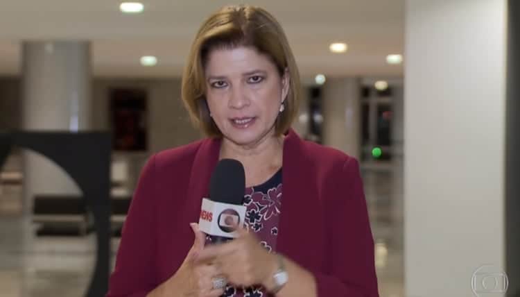 A jornalista Delis Ortiz é a responsável da Globo por cobrir o dia-a-dia do presidente Jair Bolsonaro (Foto: Reprodução) A jornalista Delis Ortiz é a responsável da Globo por cobrir o dia-a-dia do presidente Jair Bolsonaro (Foto: Reprodução)