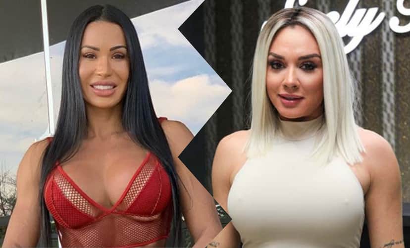 Juju Salimeni e Gracyanne Barbosa se envolvem em briga catastrófica, e a mulher de Belo dispara: "se ela voltar, eu saio" Foto: Reprodução Juju Salimeni e Gracyanne Barbosa se envolvem em briga catastrófica, e a mulher de Belo dispara: "se ela voltar, eu saio" Foto: Reprodução