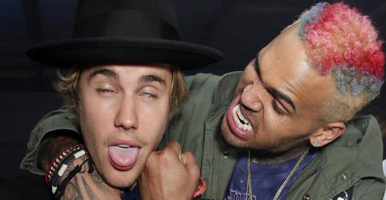 Depois de muitas polêmicas, Justin Bieber e Chris Brown parecem ter voltado com a parceria (Foto: Reprodução) Depois de muitas polêmicas, Justin Bieber e Chris Brown parecem ter voltado com a parceria (Foto: Reprodução)