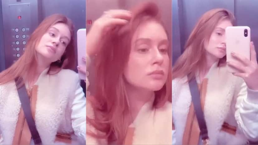 A atriz da Globo, Marina Ruy Barbosa surge sem maquiagem (Foto: Instagram) A atriz da Globo, Marina Ruy Barbosa surge sem maquiagem (Foto: Instagram)