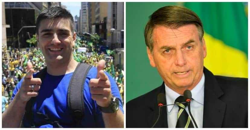 Mc Reaça foi homenageado por Jair Bolsonaro (Reprodução) Mc Reaça foi homenageado por Jair Bolsonaro (Reprodução)