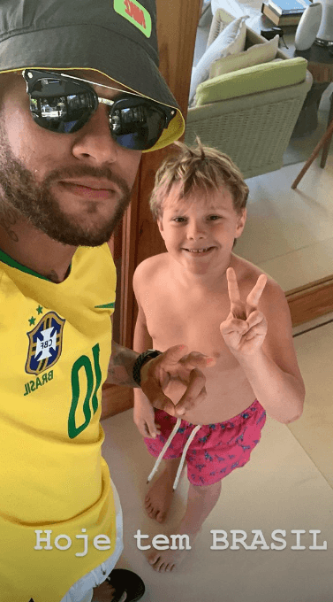 Neymar Jr. e seu filho (Foto: Reprodução/ Instagram) Neymar Jr. e seu filho (Foto: Reprodução/ Instagram)