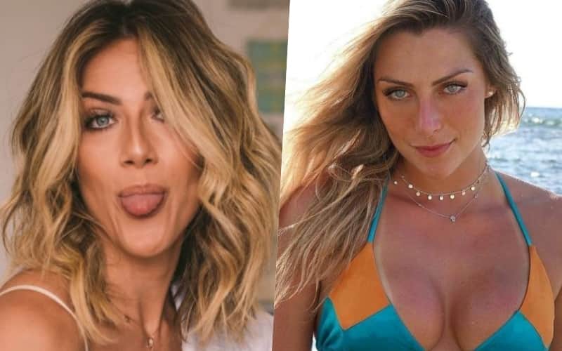 A esposa de Bruno Gagliasso, Giovanna Ewbank foi comparada a nova namorada de Andre Marques Foto: Reprodução A esposa de Bruno Gagliasso, Giovanna Ewbank foi comparada a nova namorada de Andre Marques Foto: Reprodução