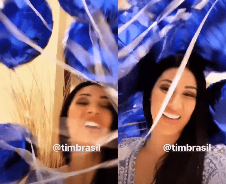 Simaria recebe um monte de balões em festa surpresa Simone (Foto: Reprodução/ Instagram) Simaria recebe um monte de balões em festa surpresa Simone (Foto: Reprodução/ Instagram)