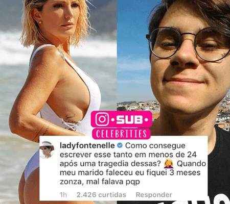 Antonia Fontenelle comenta mensagem de desabafo de namorada de Rafael Miguel (Foto: Sub Celebrities) Antonia Fontenelle comenta mensagem de desabafo de namorada de Rafael Miguel (Foto: Sub Celebrities)