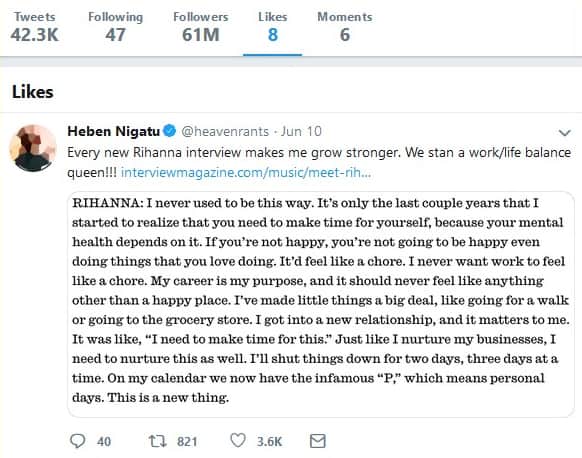 Tweet que o presidente Donal Trump curtiu (Foto: Reprodução) Tweet que o presidente Donal Trump curtiu (Foto: Reprodução)