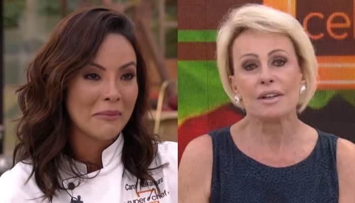 Carol Nakamura chorou no Mais Você e deixou Ana Maria Braga emocionada na Globo (Foto: Reprodução/Globo) Carol Nakamura chorou no Mais Você e deixou Ana Maria Braga emocionada na Globo (Foto: Reprodução/Globo)