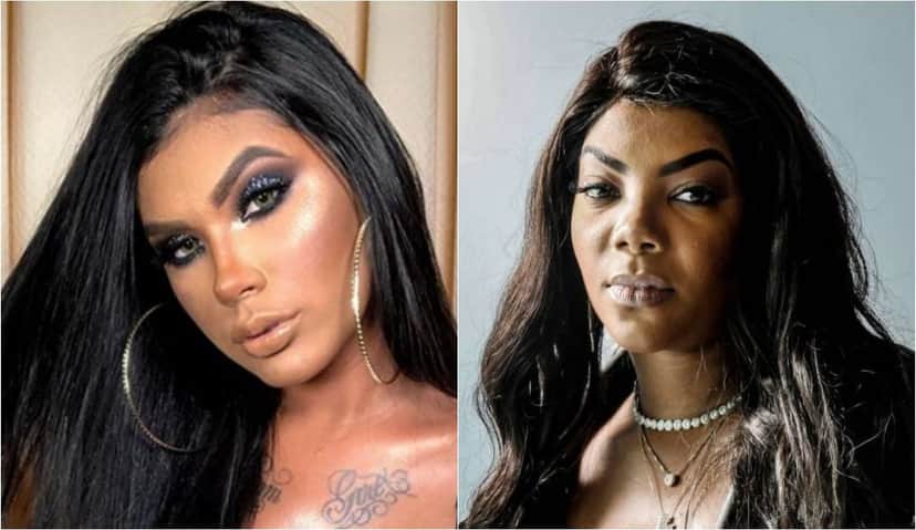 Pocahontas e Ludmilla saíram no tapa, segundo Leo Dias (Foto: Montagem/TV Foco) Pocahontas e Ludmilla saíram no tapa, segundo Leo Dias (Foto: Montagem/TV Foco)