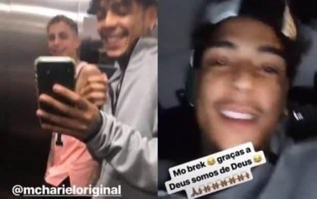 MC Kevin foi preso com o amigo (Imagem: Reprodução/ Instagram) MC Kevin foi preso com o amigo (Imagem: Reprodução/ Instagram)