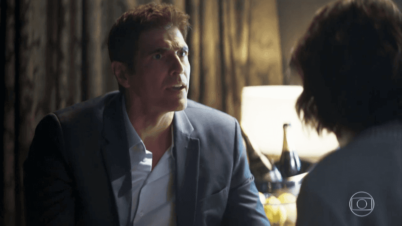 Régis (Reynaldo Gianecchini) ficará na miséria e pedirá esmola em A Dona do Pedaço da globo (Foto: Reprodução/Globo) Régis (Reynaldo Gianecchini) ficará na miséria e pedirá esmola em A Dona do Pedaço da globo (Foto: Reprodução/Globo)