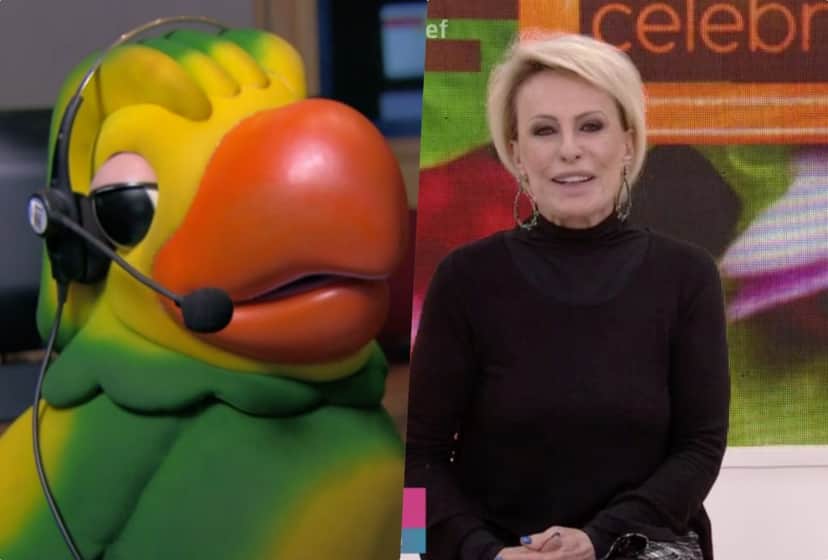 Louro José e Ana Maria Braga no Mais Você da Globo Louro José e Ana Maria Braga no Mais Você da Globo