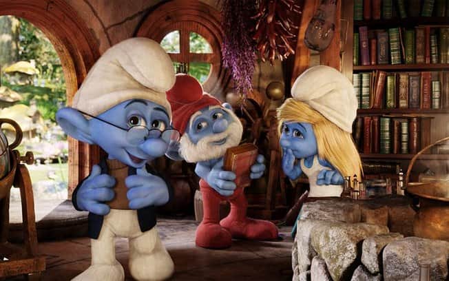 Filme Os Smurfs 2 na Sessão Da Tarde (Foto: Reprodução) Filme Os Smurfs 2 na Sessão Da Tarde (Foto: Reprodução)