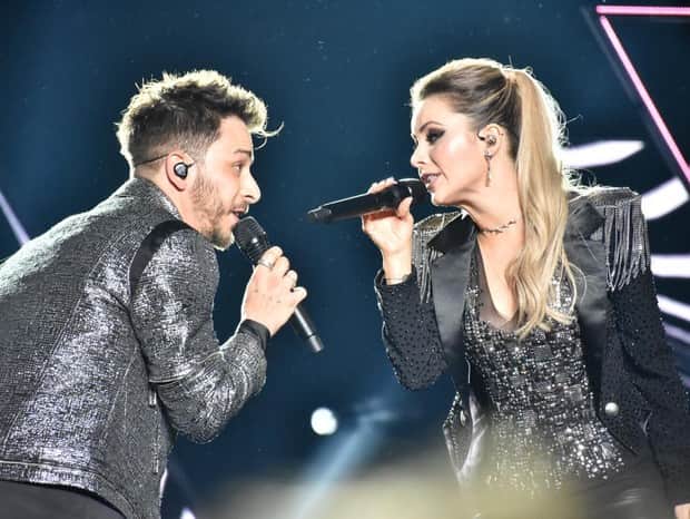 Sandy e Junior fizeram o primeiro show da turnê Nossa História (Foto: Felipe Souto Maior/Ed. Globo) Sandy e Junior fizeram o primeiro show da turnê Nossa História (Foto: Felipe Souto Maior/Ed. Globo)