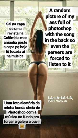 Anitta responde às críticas por uso de Photoshop em ensaio realizado para revista colombiana (imagem: Instagram) Anitta responde às críticas por uso de Photoshop em ensaio realizado para revista colombiana (imagem: Instagram)