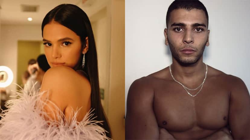 Bruna Marquezine e Younes Bendjima (Foto: Reprodução/Montagem TV Foco) Bruna Marquezine e Younes Bendjima (Foto: Reprodução/Montagem TV Foco)