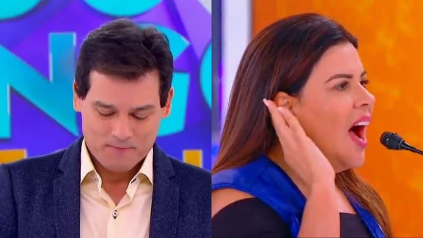Celso Portiolli e Mara Maravilha (Foto: Divulgação/SBT/ Montagem TV Foco) Celso Portiolli e Mara Maravilha (Foto: Divulgação/SBT/ Montagem TV Foco)