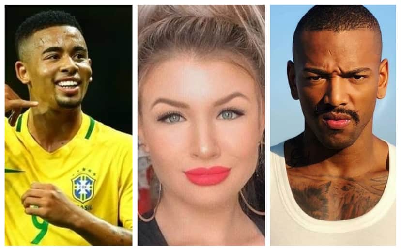 Gabriel Jesus está vivendo romance secreto com a modelo Julia Schiav, ex-namorada do cantor Nego do Borel (Foto: Divulgação/TV Foco) Gabriel Jesus está vivendo romance secreto com a modelo Julia Schiav, ex-namorada do cantor Nego do Borel (Foto: Divulgação/TV Foco)
