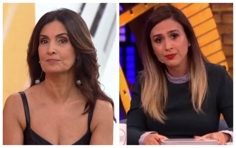 Fátima Bernardes e Tatá Werneck se envolveram em uma grande polêmica após beijo na boca (Foto: Divulgação) Fátima Bernardes e Tatá Werneck se envolveram em uma grande polêmica após beijo na boca (Foto: Divulgação)