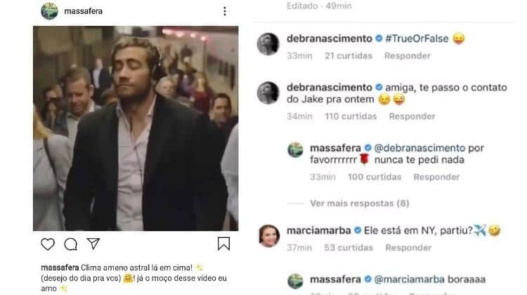 Grazi Massafera e Débora Nascimento (Foto: Reprodução/Instagram) Grazi Massafera e Débora Nascimento (Foto: Reprodução/Instagram)