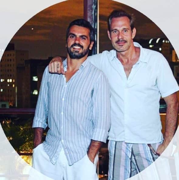 Jeff Lattarie e Nico Puig no dia do casamento (Foto: Reprodução/Instagram) Jeff Lattarie e Nico Puig no dia do casamento (Foto: Reprodução/Instagram)