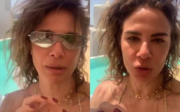 Apresentadora Luciana Gimenez desmente que rapaz em vídeo é seu namorado (Foto: Montagem/Instagram) Apresentadora Luciana Gimenez desmente que rapaz em vídeo é seu namorado (Foto: Montagem/Instagram)