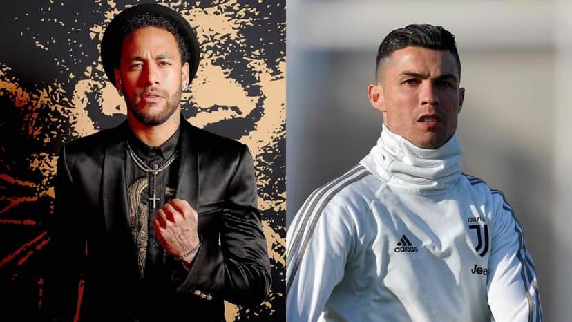 Neymar e Cristiano Ronaldo (Foto: Reprodução/Instagram) Neymar e Cristiano Ronaldo (Foto: Reprodução/Instagram)