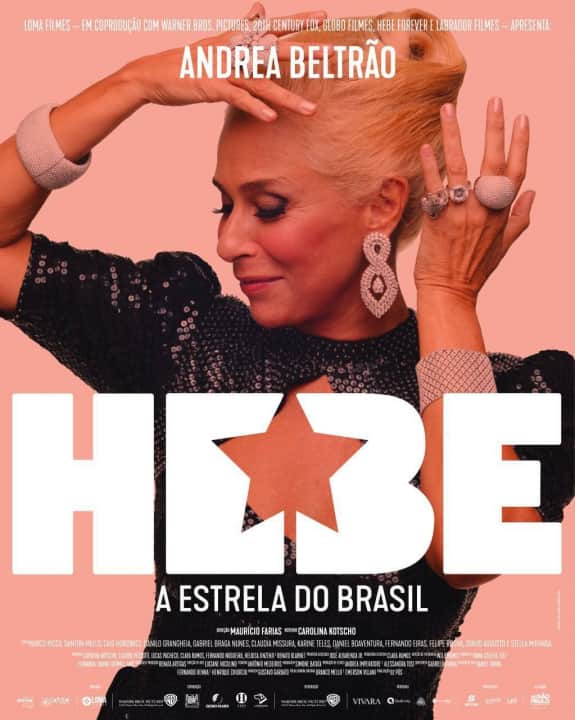 Pôster do filme de Hebe Camargo com Andréa Beltrão - Imagem: Divulgação Pôster do filme de Hebe Camargo com Andréa Beltrão - Imagem: Divulgação