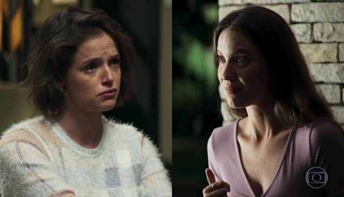 Josiane (Agatha Moreira) vai ameaçar Fabiana (Nathalia Dill) e se dará mal em A Dona do Pedaço (Foto: Reprodução/Globo) Josiane (Agatha Moreira) vai ameaçar Fabiana (Nathalia Dill) e se dará mal em A Dona do Pedaço (Foto: Reprodução/Globo)