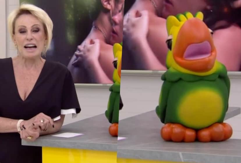 Ana Maria Braga, que comanda o Mais Você na Globo, se descuidou Ana Maria Braga, que comanda o Mais Você na Globo, se descuidou