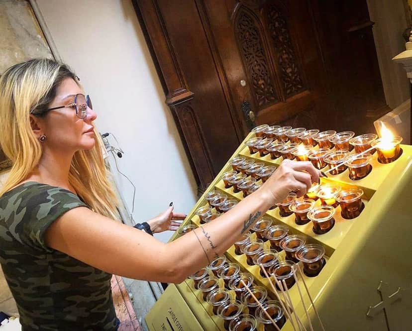 Antonia Fontenelle agradeceu a Irmã Dulce pela vitória da herança de Marcos Paulo (Foto: Reprodução/Instagram) Antonia Fontenelle agradeceu a Irmã Dulce pela vitória da herança de Marcos Paulo (Foto: Reprodução/Instagram)