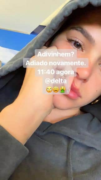 Bruna Marquezine entra em desespero e sofre com companhia aérea Bruna Marquezine entra em desespero e sofre com companhia aérea