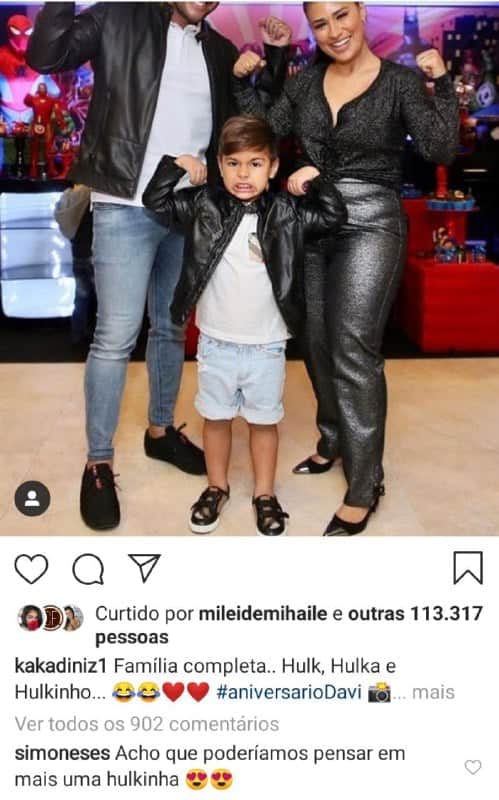Simone quer ficar grávida pela segunda vez (Foto: Reprodução/ Instagram) Simone quer ficar grávida pela segunda vez (Foto: Reprodução/ Instagram)