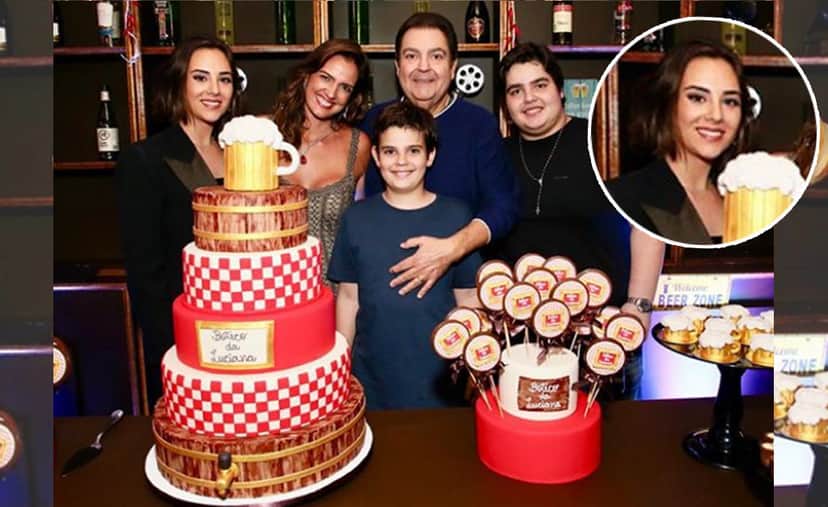 Lara, a primogênita de Faustão, chamou a atenção na festa de Luciana // Reprodução Instagram Lara, a primogênita de Faustão, chamou a atenção na festa de Luciana // Reprodução Instagram