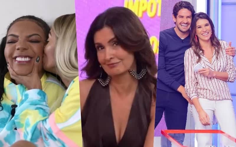 Rebeca Abravanel expõe gravidez com Alexandra Pato, Ludmilla anuncia fim de namoro e Fátima Bernardes abandona Encontro após terminar com Túlio Gadelha Foto: Reprodução Rebeca Abravanel expõe gravidez com Alexandra Pato, Ludmilla anuncia fim de namoro e Fátima Bernardes abandona Encontro após terminar com Túlio Gadelha Foto: Reprodução