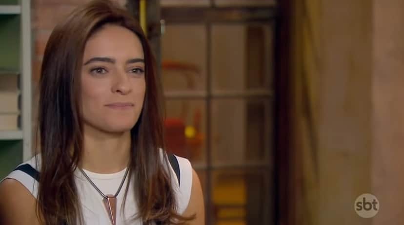 Débora (Lisandra Cortez) na novela em As Aventuras de Poliana do SBT (Foto: Reprodução) Débora (Lisandra Cortez) na novela em As Aventuras de Poliana do SBT (Foto: Reprodução)
